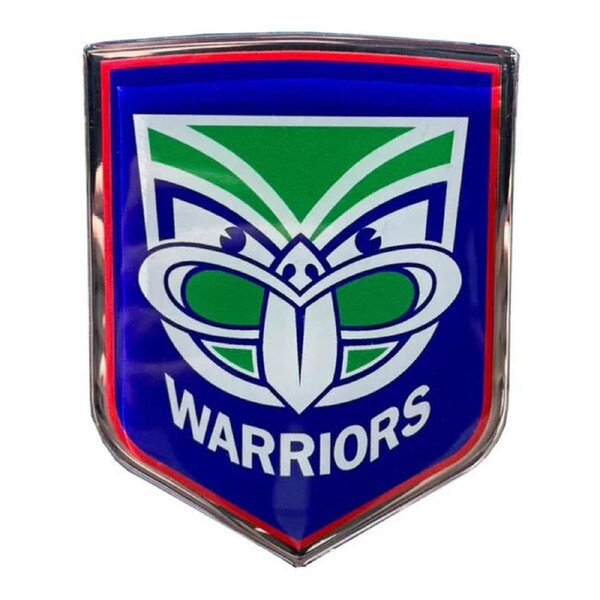 NRL Logo Emblem - New Zealand Warriors - Supporter Car Badge