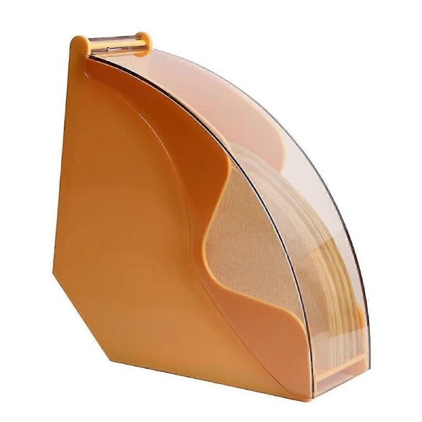 Yellow Coffee Filter Holder for Coffee Shops and Home Storage