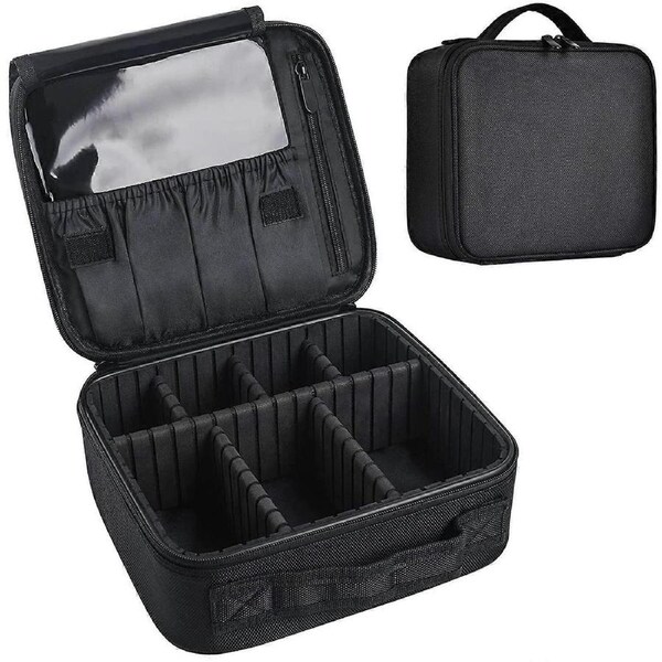 Home Storage Containers for Makeup Organizer with Adjustable Dividers