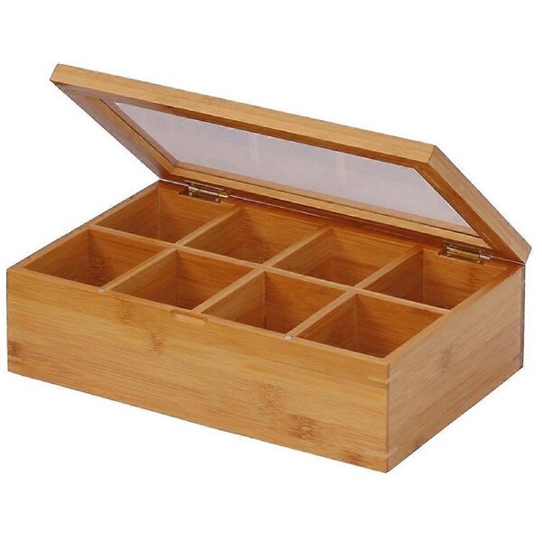 Natural Tea Box for Home Storage 12 Inch