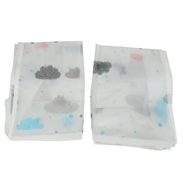 2pcs Foldable Storage Bag Clothes Blanket Quilt Closet Sweater Organizer Box Home Storage Bags Supp
