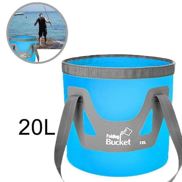 Water Storage Bag Collapsible Waterproof, Versatile Use For Rv, Home Storage, Camping, Fishing, Travel