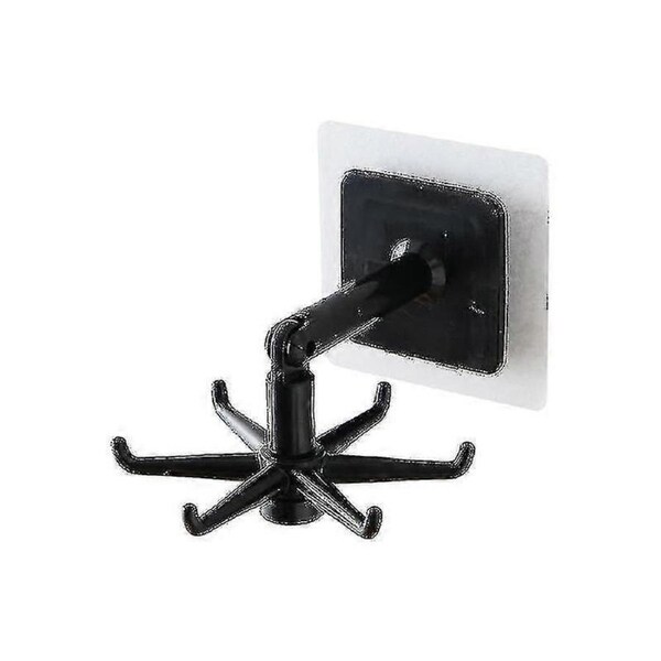 360 Degrees Rotating Hook Wall-mounted Storage Hooks Home Storage Accessories