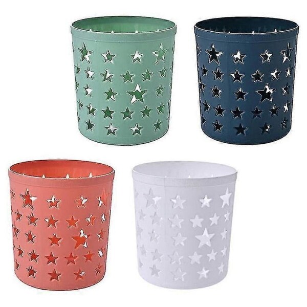 Color Home Storage Container 4 Pieces Home Storage Bucket Office Stationery