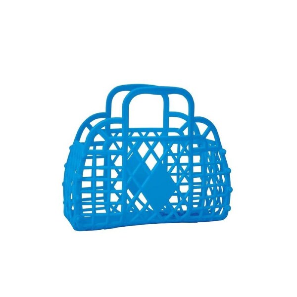 Sun Jellies Retro Mini Basket Royal Blue