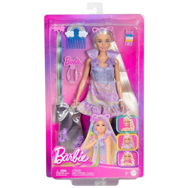 Barbie Fun and Fancy Hair and Accessories Fashion Doll