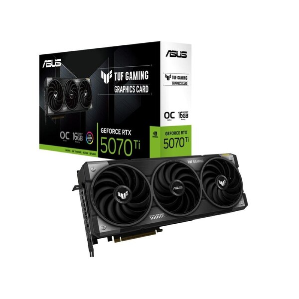 Asus TUF GeForce RTX 5070 Ti 16GB GDDR7 OC Edition Graphics Card
