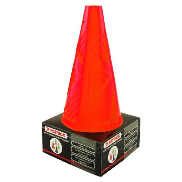 Safety Training Cones 23Cm (9") Set - Orange