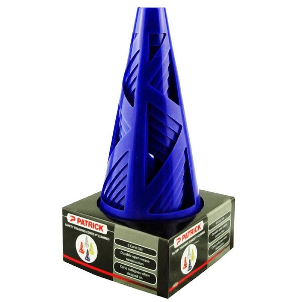 Safety Training Cones 23Cm (9") Set - Blue