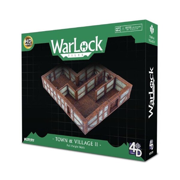 WarLock Tiles Full Height Walls Tabletop RPG Miniature 14y+