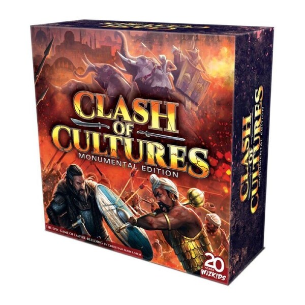 Clash of Cultures Monumental Edition Tabletop Board Game 14y+