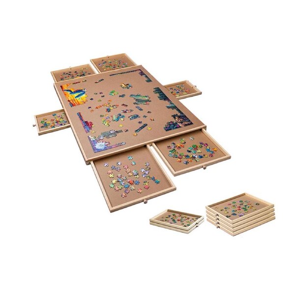 Puzzle Table Craft Board Game Table Jigsaw Game Table
