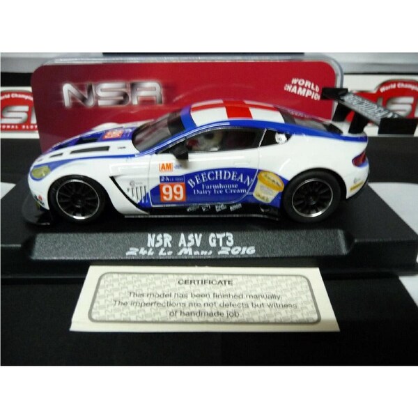 NSR 1:32 0078AW ASV GT3 Le Mans 24H 2016 No.99 slot car also suits scalextric/carrera