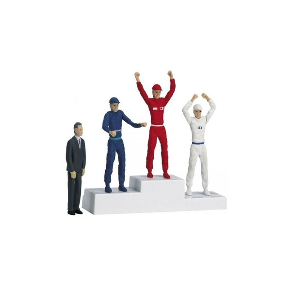Carrera Winners Podium Figures Set Scale 1:32