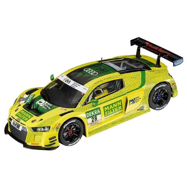 Carrera Evolution 1:32 - AUDI R8 LMS GT3 MANN FILTER land MS No.28 - Slot Car Also Suits Scalextric
