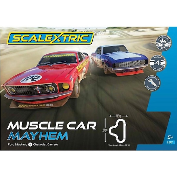 Scalextric Muscle Car Mayhem