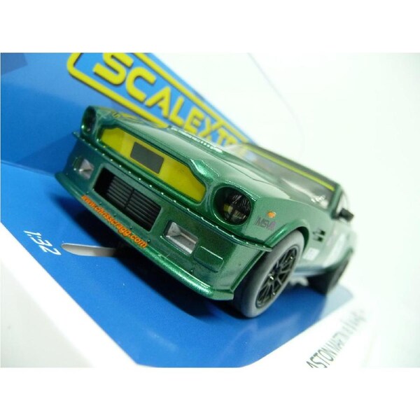 Scalextric C4256 ASTON MARTIN V8 Chris Scragg Racing slot car also suits Carrera