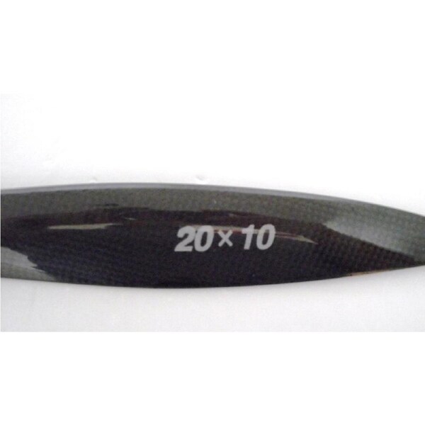 XOAR PROP 20X10 HOLLOW CARBON FIBRE 2 BLADE