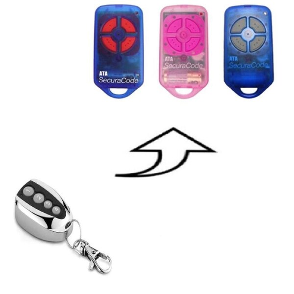 ATA PTX-4 Garage Door Remote Securacode Securalift EasyRoller PTX4 Garage Remote