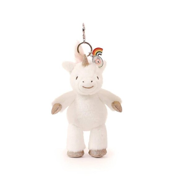 Misty Unicorn Bag Charm (Vegan Angora) 7"/ 18 cm