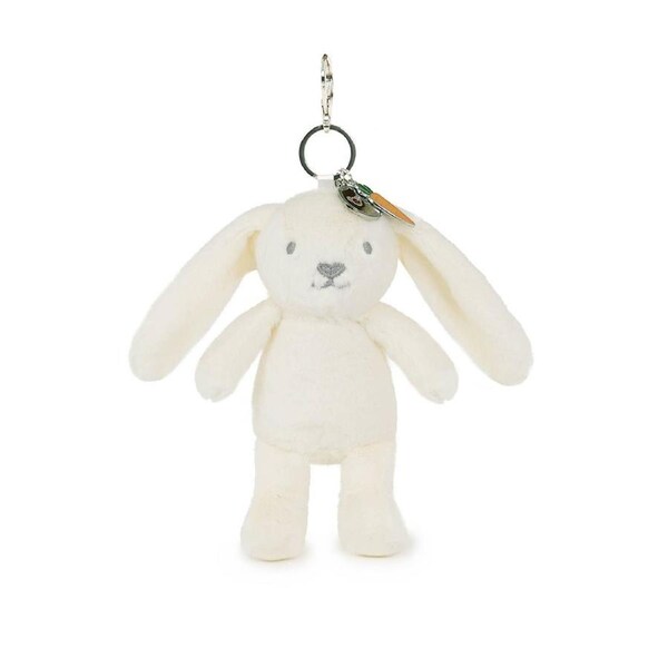 Ziggy Bunny Bag Charm (Vegan Angora) 7"/ 18 cm