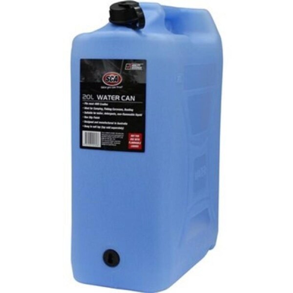 Sca Carry Can-20 L Blue With Pre Taped Bung For Drinking Water & Other Liquids