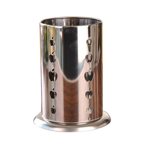Catzon Utensil Holder for Kitchen Counter Stainless Steel Spatula Holder-B