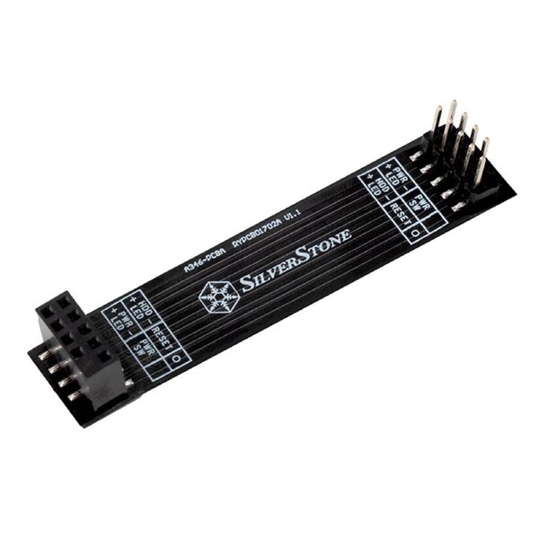 SilverStone CP15 Slim-Profile Motherboard Front I/O Extender (SST-CP15)
