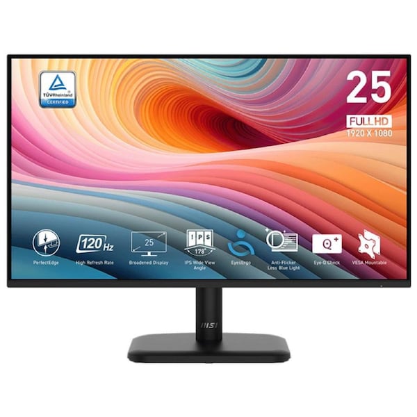 MSI Pro 24.5in FHD IPS 120Hz Adaptive-Sync Monitor (PRO MP251L E2)