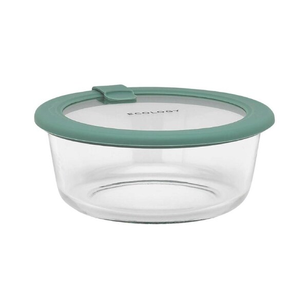 Ecology Store Round Glass Food Container 650ml