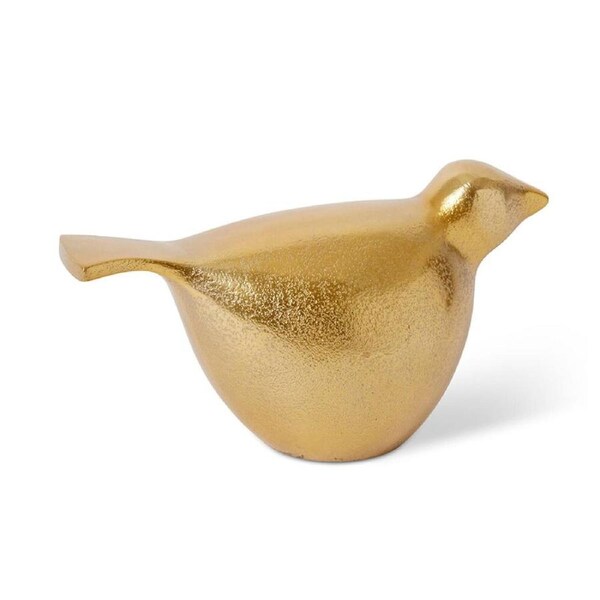 E Style Robin Sculpture Figure Ornament Display Tabletop Home Decor 24cm Gold