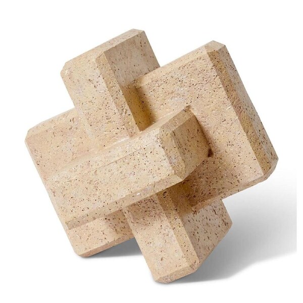 E Style Jack Sculpture Figure Ornament Display Tabletop Home Decor 26cm Beige