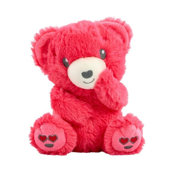 Mood Bears Love Bear Mini Moods Emotion Plush Soft Toy 12x16cm Red Kids 3y+