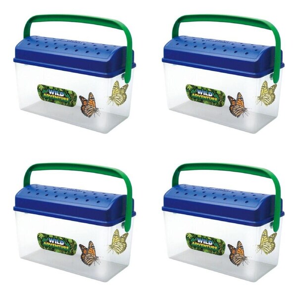 4PK Wild Adventure Bug Shack Educational STEM Outdoor Science Toy 18x19cm 5y+