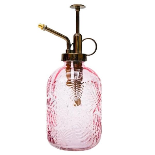 Urban Tropical Water Mister Garden Plant/Flower Watering Container Pink 20cm