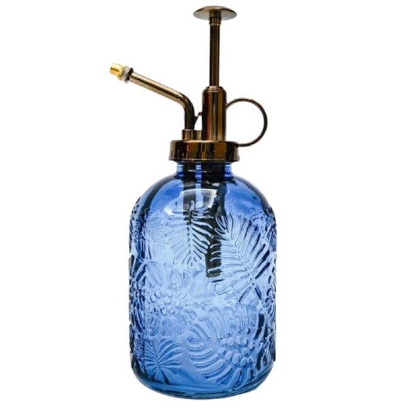 Urban Tropical Water Mister Garden Plant/Flower Watering Container Blue 20cm