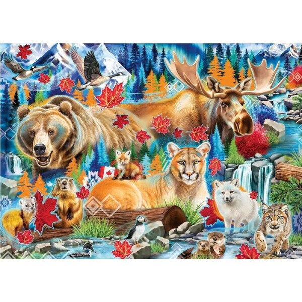 Ravensburger - Wild Canada Puzzle 1000pc