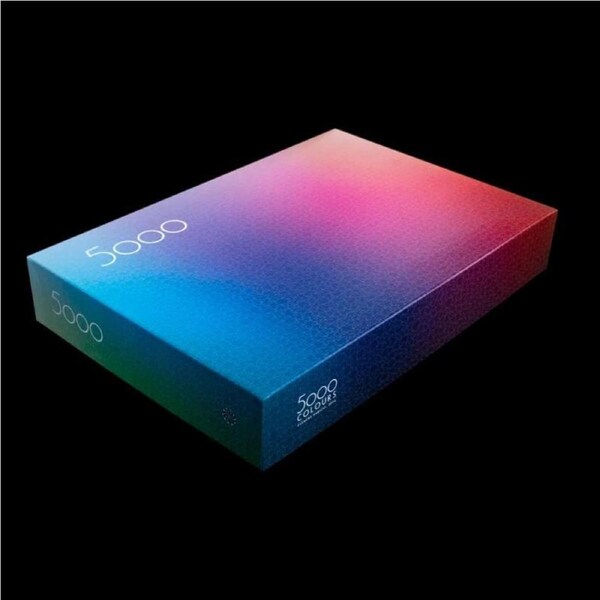 Clemens Habicht 5000 Colors Jigsaw Puzzle - CMYK Gradient