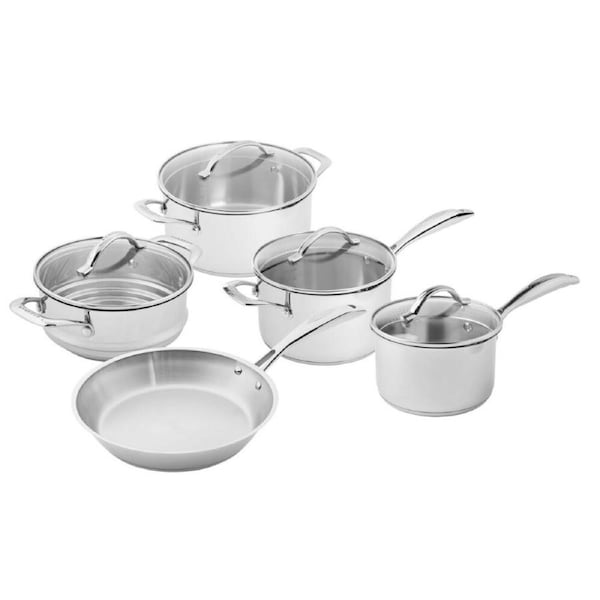 Scanpan STS 5 Piece Cookware Set - Stainless Steel 5pc