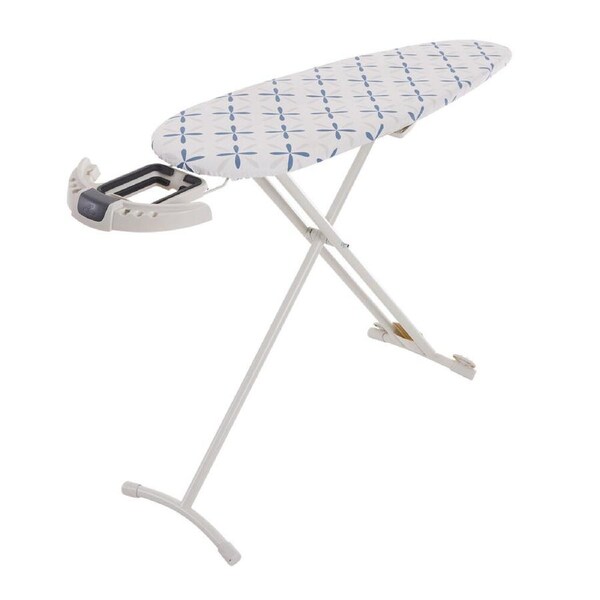 Hills Large Ironing Board with Iron Rest and Silicone Heat Resistant Pads