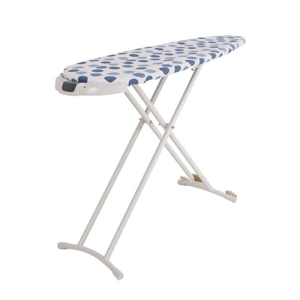 Hills XLarge Ironing Board with Iron Rest Rotating Caddy & Silicone Pads