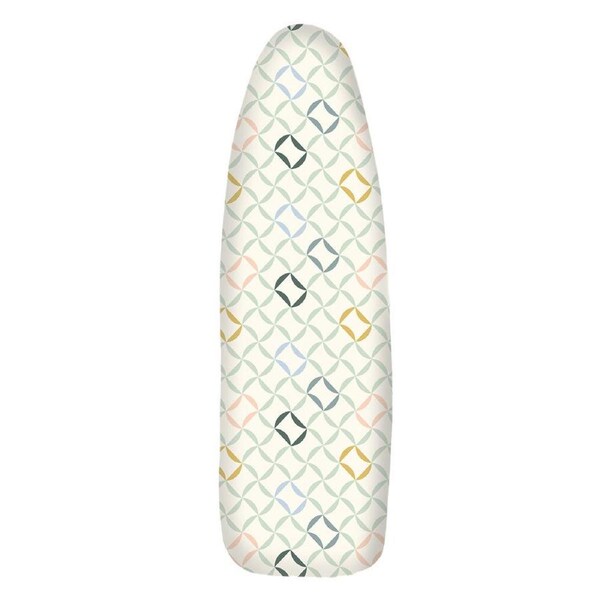 Hills Reversible Geometric Large/XL Ironing Board Cover w/ 7mm Padding