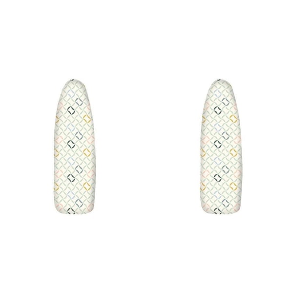 2PK Hills Reversible Geometric Large/XL Ironing Board Cover w/ 7mm Padding