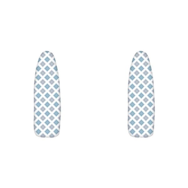 2PK Hills Reversible Blue Diamond Med/Large Ironing Board Cover w/ 7mm Padding