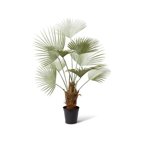 E Style Fan Palm Tree Artificial Plant Garden Decor 110x178cm Grey/Green