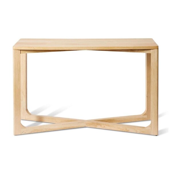 E Style Jensen Console Mango Wood Home/Room Furniture 140x80cm Rect Natural