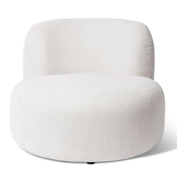 E Style Lavinia Chair 1-Seater Couch Lounge Home Furniture 98x100cm Cream