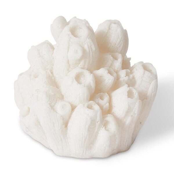 E Style Coral Night Light Sea Lotus Tabletop Home/Room Decor 13x12cm White