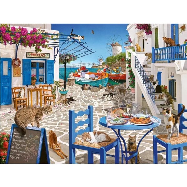 Ravensburger - Cats of Mykonos Puzzle 1500pc