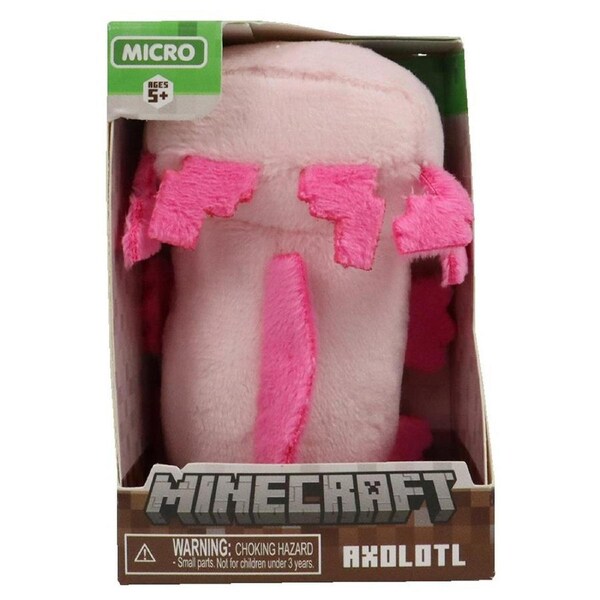Minecraft Axolotl Micro Plush